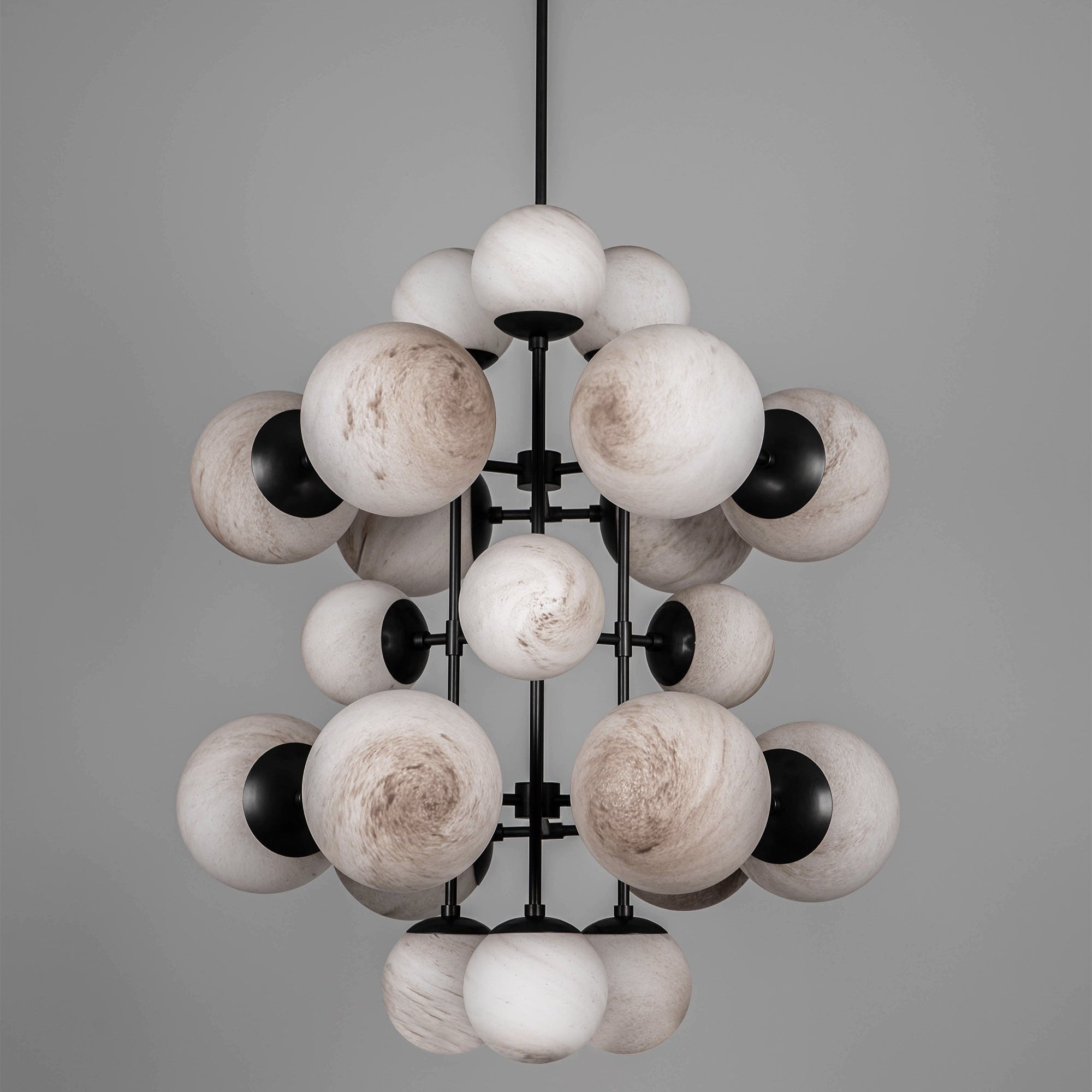 Schwung Glow Globe Chandelier